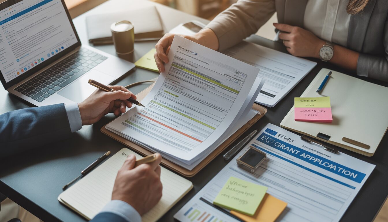 Professional EU grant application preparation
